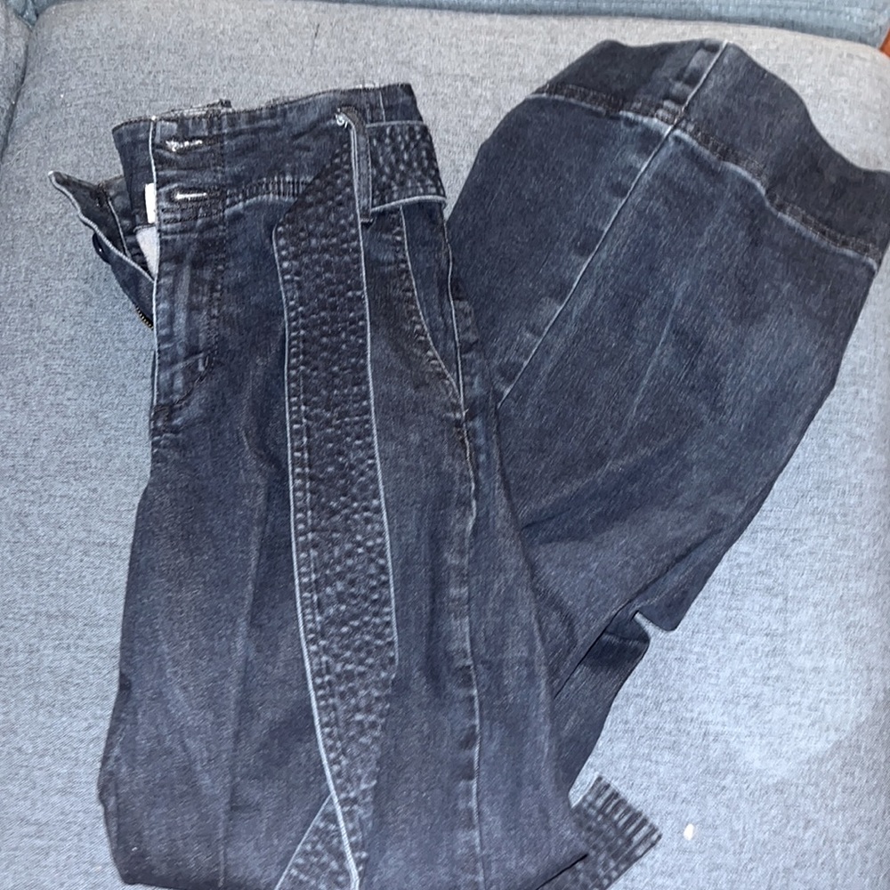 A New Day wide leg denim pants, size 2